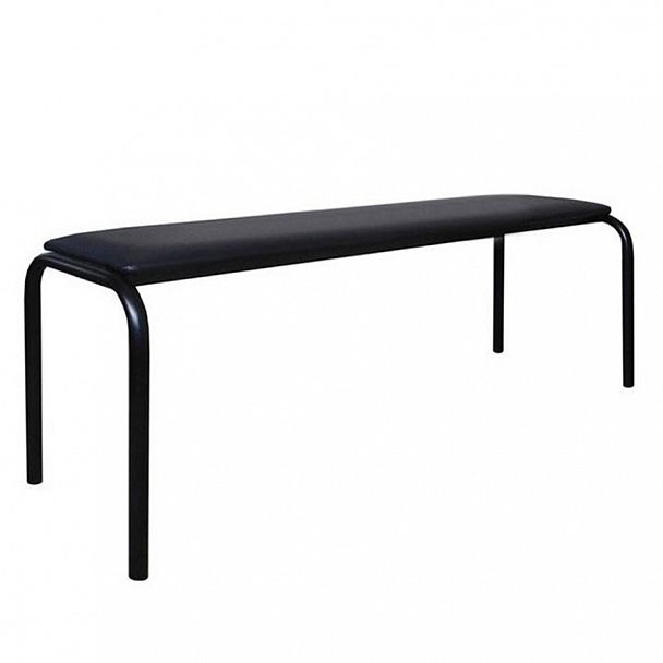 Банкетка Гнутая 3-х мест, цельное сидение - Вид 1