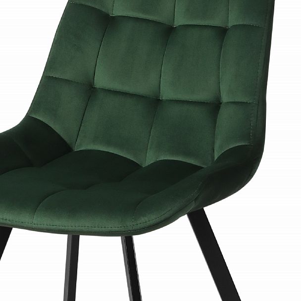 Комплект стульев Эйден М, Confetti deep forest/черный, 3 шт. - Вид 6