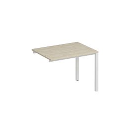 Секция стола рабочей станции на металлокаркасе КФ Комфорт КФ К.Б1 1130-1 ДШ дуб шамони / белый - Фото предпросмотра