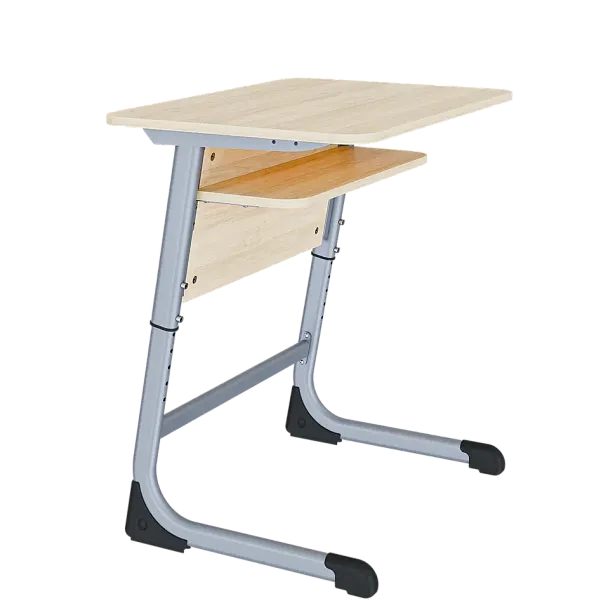 Парта Smart на плоскоовале 1М (столеш.ЛДСП ЗУ, экран ЛДСП, полка), гр.4-6 - Вид 5