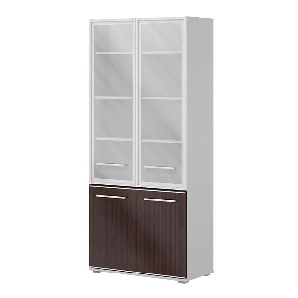 Шкаф комбинированный (необходим топ) "Дипломат"  ПК-ДП-ШК205Х90С/35-В1-134 венге - Вид 1