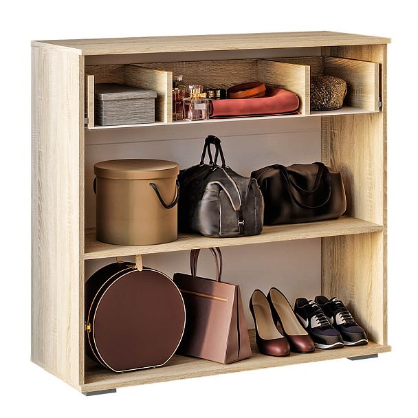 "Белладжио" тумба ТБ-19 (1002х952х372) сонома/белый - Вид 2