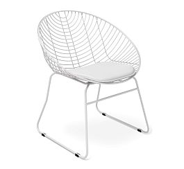 Стул Sheffilton SHT-S127-CN1 белый/белый - Фото предпросмотра