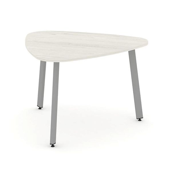 Стайл Проджект Стол переговорный SN-6.SPRG-71.3 Дуб Наварра/Металл Серый 1200*1200*750 - Вид 1