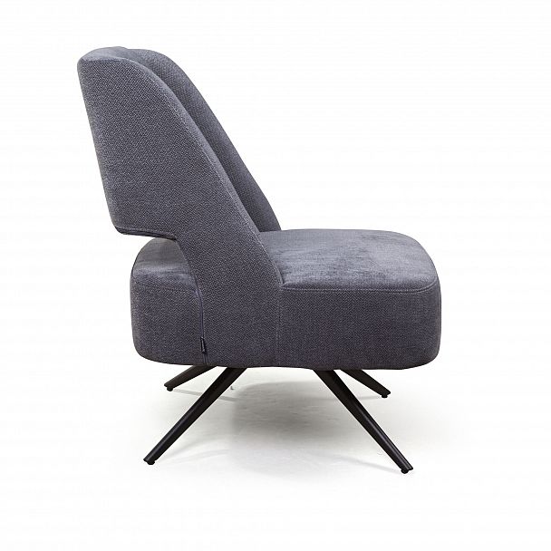 Кресло Molly, ткань серый - Вид 4