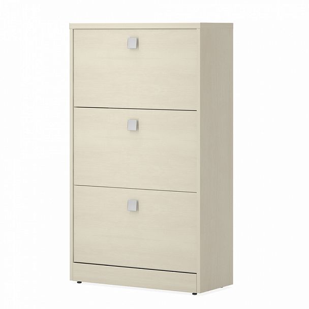 Обувница "Ницца" ПК-УНФД-ГЛШ112Х65СЦ3/ОД25-В1-99 клен - Вид 1