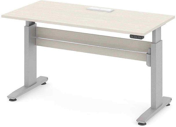 Стол офисный рабочий "Трансформер"  ПК-ТРС-СТ160Х80КК/ЭРД-В1-30 дуб альпийский - Вид 1