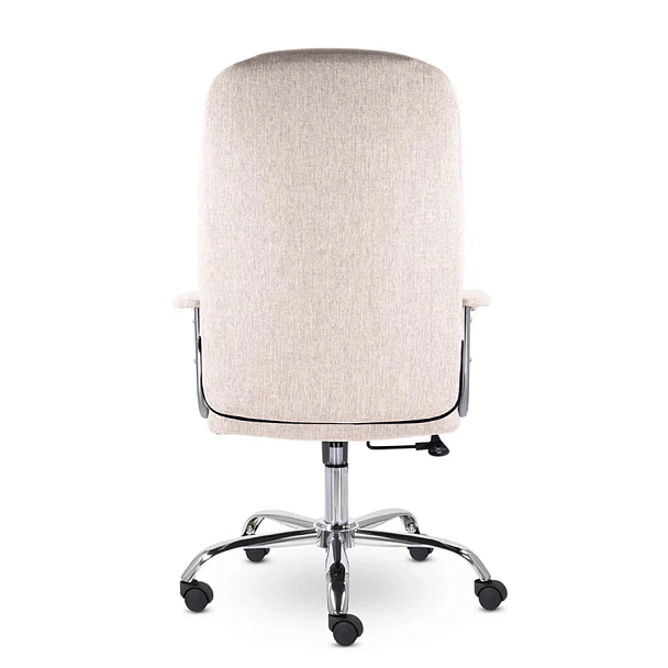 Кресло офисное "Бостон", CH-277, хром, ткань, бежевый (M-11) - Вид 7