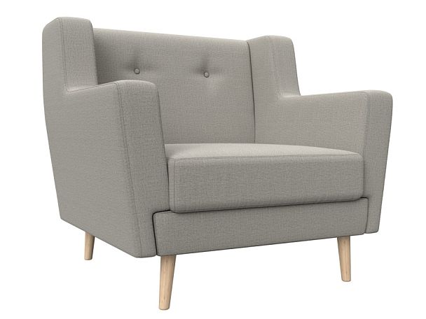 Кресло Брайтон Рогожка бежевый - Вид 1