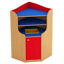 Уголок-кухня Аленушка, модуль №4, цветной фасад - Фото предпросмотра