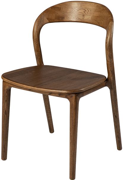 Стул деревянный из массива дуба Соул Дуб темный - Вид 1