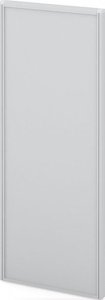 Модуль сплошной "Мобильные офисные перегородки «Логика»" ПК-ЛГ-МДС200х80Д-В1-19 серый - Вид 1