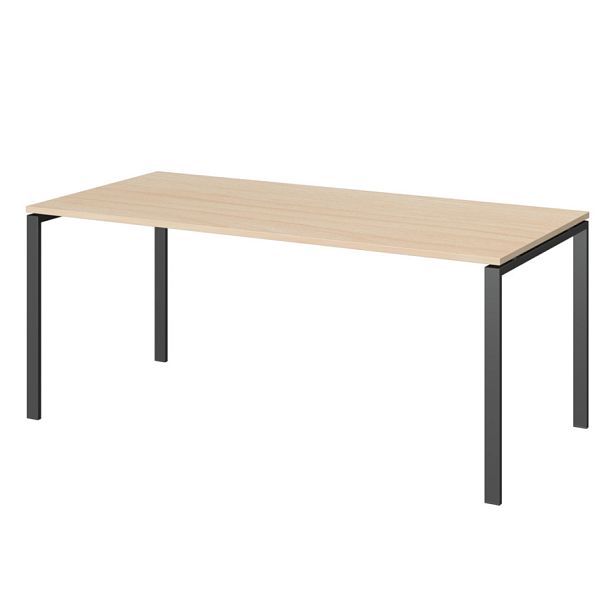 Стол на металлокаркасе для заседаний АМ-0058 Бук/Антрацит 1800x850x760 Арго-М - Вид 1