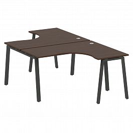 Рабочая станция "Metal System" БА.РАС-СА-2.3 венге/антрацит - Фото предпросмотра