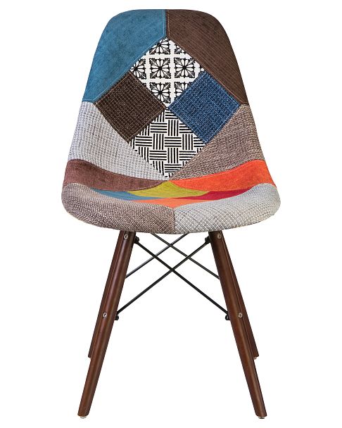 Стул обеденный LMZL-PP623 (ножки тёмный бук, цвет сиденья мозаика) - Вид 6