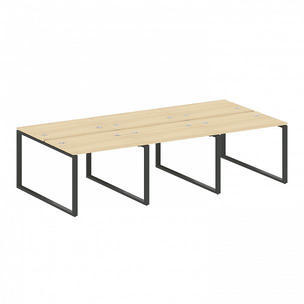 Рабочая станция "Metal System" БО.СМ-6.1 акация/антрацит - Вид 1