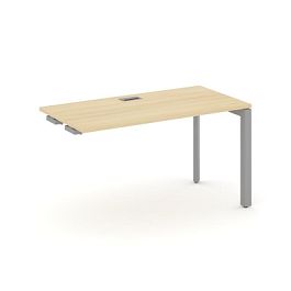 Style Project Next Стол-приставка к опор. элем. SN-59P.OPRS-011 Акация Лорка/Металл Серый/Серебро Заглушка 980*700*750 - Фото предпросмотра