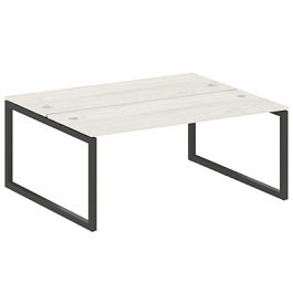 Metal System Quattro Р. ст. на О-образном м/к 50БО.РАС-СП-2.5 Дуб наварра/Антрацит металл 1800*1475*750 - Фото предпросмотра