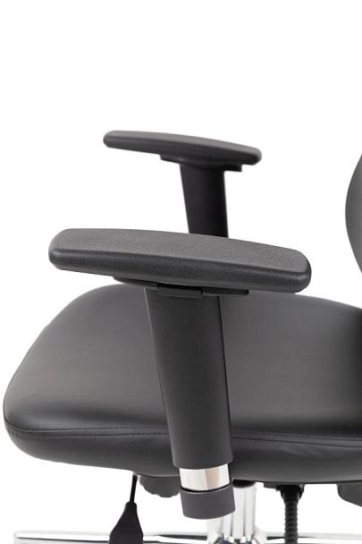 Офисное кресло Chairman 500LUX Россия экокожа черный - Вид 13