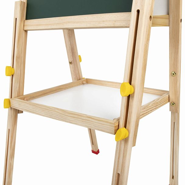 Мольберт растущий для мела/магнитно-маркерный 38х37 см, BRAUBERG KIDS, максимальная высота 106 см, 238148 - Вид 11