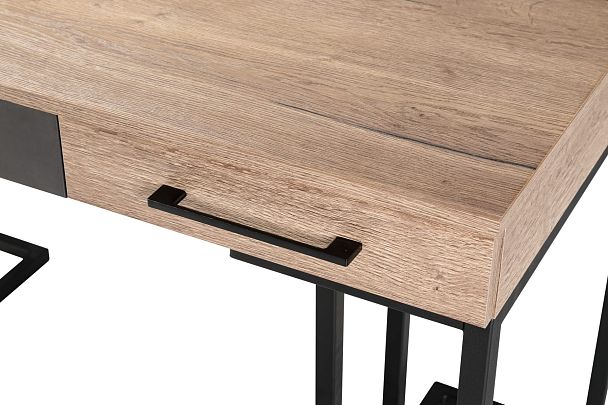 Стол рабочий Loft Дуб табак/Графит - Вид 6