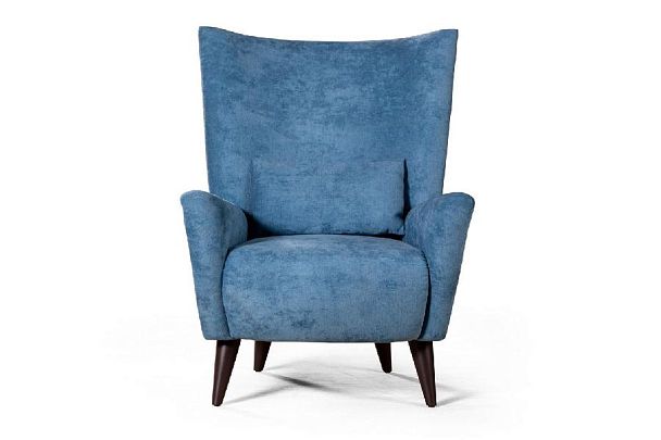 Кресло Dublin велюр синий - Вид 2
