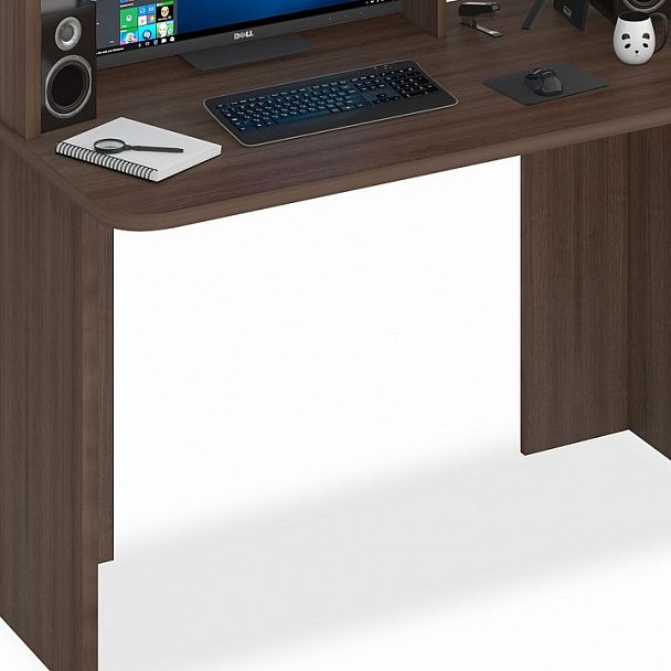 Стол компьютерный Домино Lite СКЛ-Прям120Р+НКЛ-120 Шамони - Вид 4