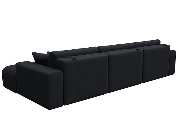 Диван угловой Лига-036 НПБ Классик Лонг правый угол Искусственная замша серый - Вид 6