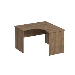 Стол эргономичный правый Комфорт К.126 дуб шамони темный - Фото предпросмотра
