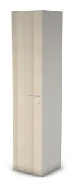 RAC056 ACCORD Шкаф узкий, высокий, с замком левый 451х448х1982 Сосна Аланд/Серый камень - Фото предпросмотра