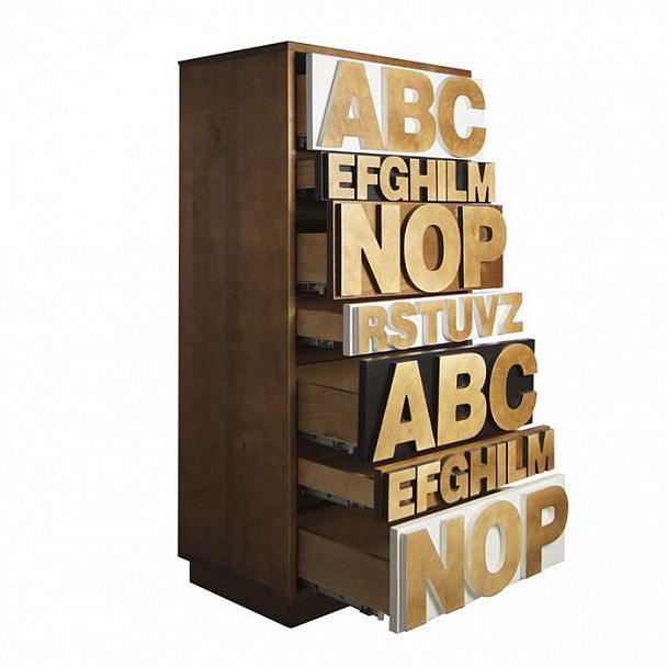 Комод "Aquarelle Birch" AN-09 - Вид 3