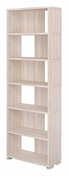 Стеллаж книжный Домино СБ-10_6 Карамель - Вид 1