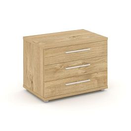 Rift Тумба опорная/приставная RF.TOP-022 Тиквуд Светлый/Металл Белый 700*450*523 - Фото предпросмотра