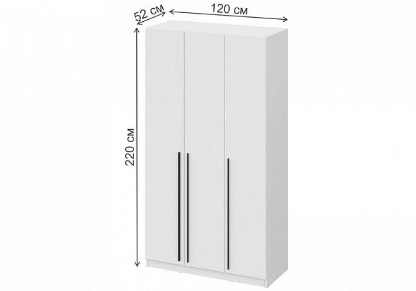 Шкаф платяной Бирма ШК-1200 - Вид 5