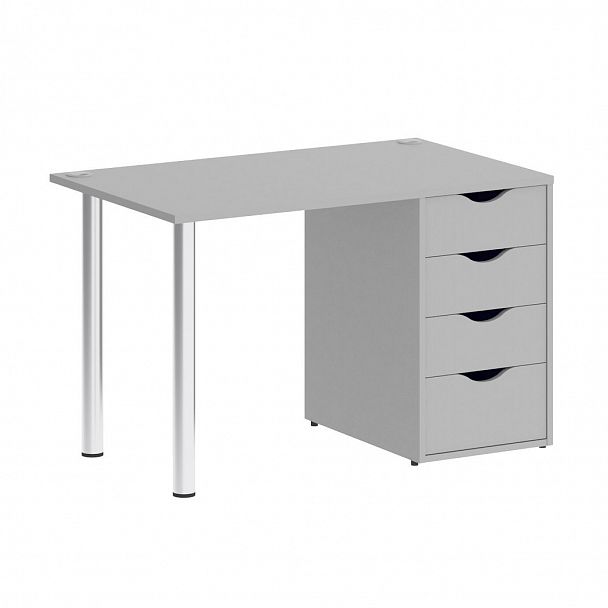 Стол "Home office" VR.SP-3-118.4 серый - Вид 1