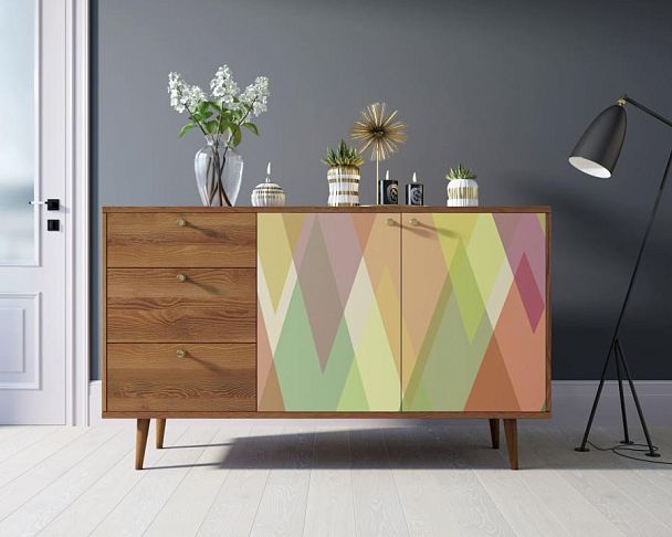 Комод Berber с двумя дверками и ящиками 16 принт арт BB05/Print_16 - Вид 4