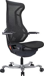 Эргономичное кресло Everprof Atom Black (Атом Блэк) Сетка Черный - Фото предпросмотра