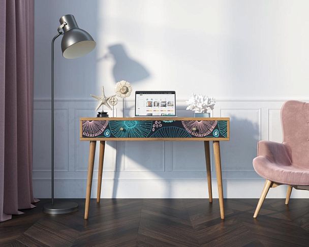 Стол рабочий Berber малый принт 32 арт BB32/Print_32 - Вид 5