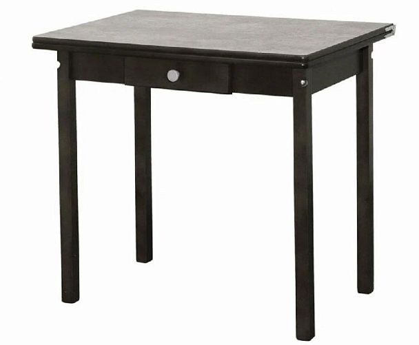 Стол обеденный раскладной ПН Венге (Лак),Цемент - Вид 1