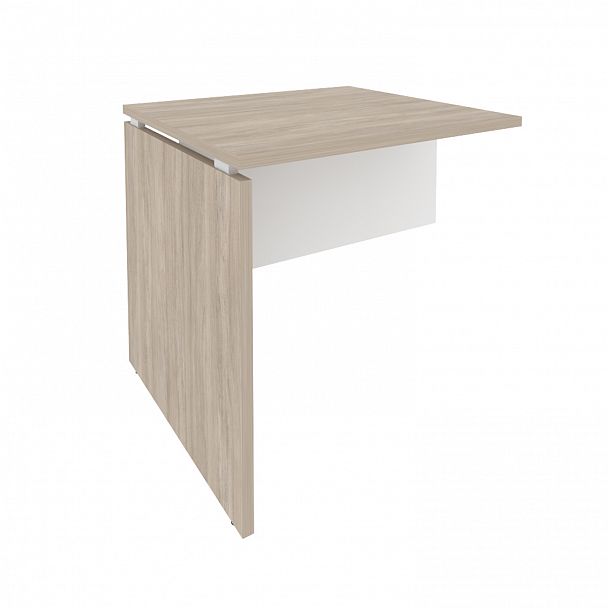 Брифинг-приставка "Onix" O.BR-7 дуб аттик/белый - Вид 1