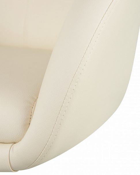 Офисное кресло для персонала DOBRIN BOBBY (кремовый) - Вид 5