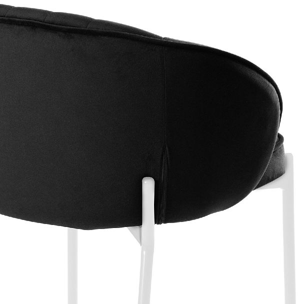 Полубарный стул Миэль черный/белый - Вид 8