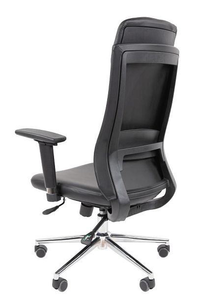 Офисное кресло Chairman 500LUX Россия экокожа черный - Вид 6