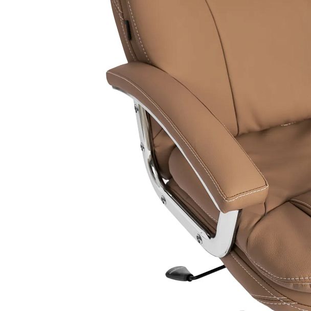 Кресло Софти Люкс/Softy Lux, Экокожа LUX Classic 18-13, св.-коричневый - Вид 11