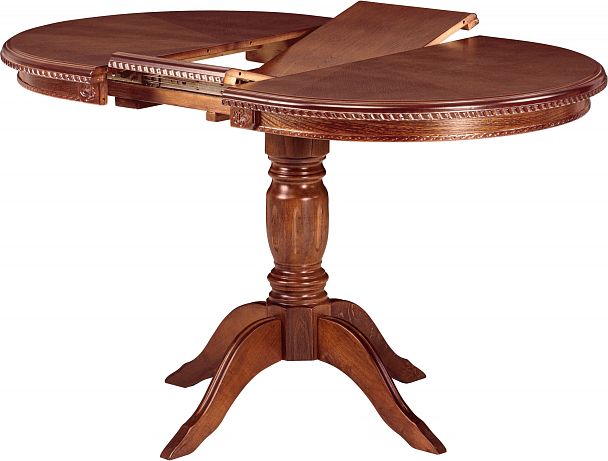 Стол деревянный раскладной Лорель 100 Миланский орех - Вид 4