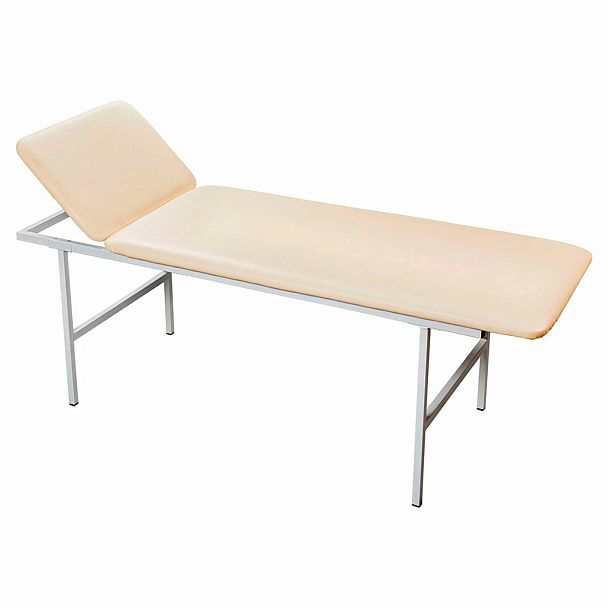 Кушетка медицинская HILFE "МД КС" 560х1930х670мм, с углом наклона, кожзам бежевый, S26599021101 - Вид 2