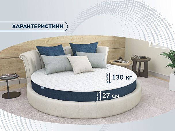 Матрас Димакс  Раунд 27 мемори Диаметр 200 - Вид 4