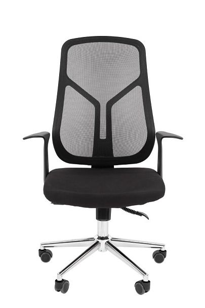 Офисное кресло Chairman CH588 черный пластик, черный - Вид 2