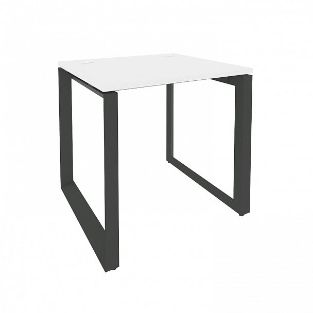 Стол рабочий "Onix" O.MO-SP-0.7 белый/антрацит - Вид 1