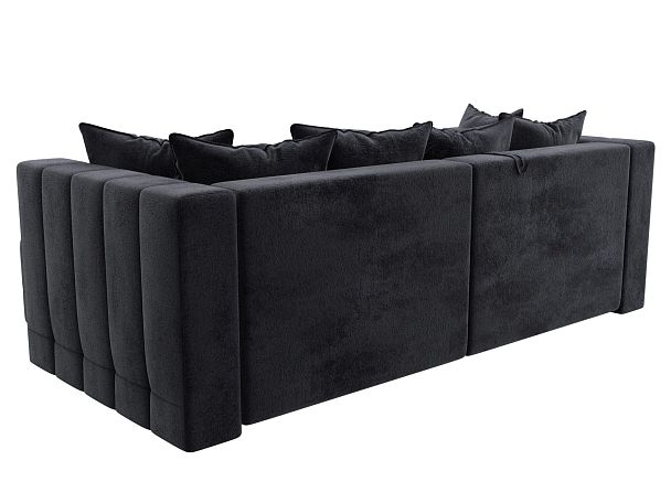 Диван угловой Лига-052 НПБ угол универсальный Велюр серый - Вид 5